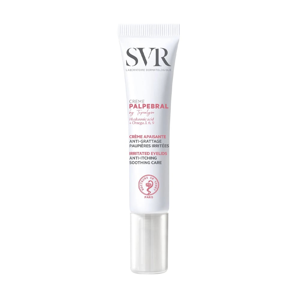 Заспокійливий крем для шкіри навколо очей SVR Topialyse Palpebral Irritated Eyelids Creme, 15 мл